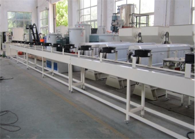 Máquina 500-600kg/H, máquina del extrusor del gemelo del CaC03 de los PP de la fabricación del lote principal