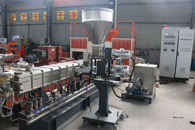 Sistema del corte del filamento del agua del kilogramo/H de la máquina 500 de la granulación del Pvc de la producción del granulador