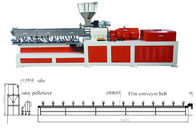 Plastic Twin Extruder Machine Conveyor Belt Pelletizing Without Water 220V / 380V / 480V