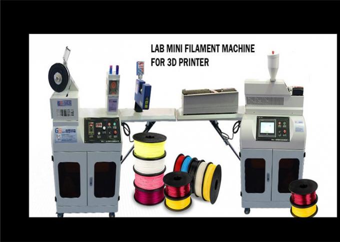 máquina del extrusor del filamento 3D para el material de prueba, impresora del extrusor 3d del gránulo